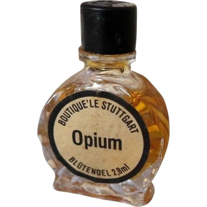 Boutique'le Stuttgart Opium perfume bottle