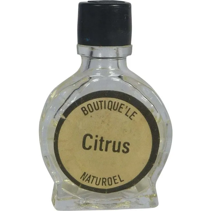 Boutique'le Stuttgart Citrus perfume bottle