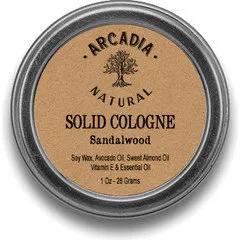 Arcadia Natural Sandalwood parfüm şişesi