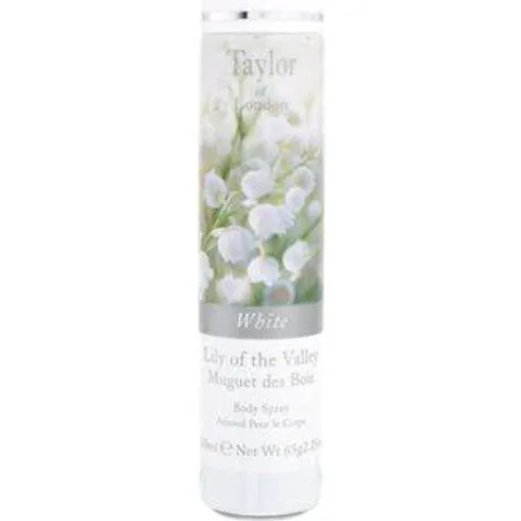 Taylor of London White Lily of the Valley (Body Spray) parfüm şişesi