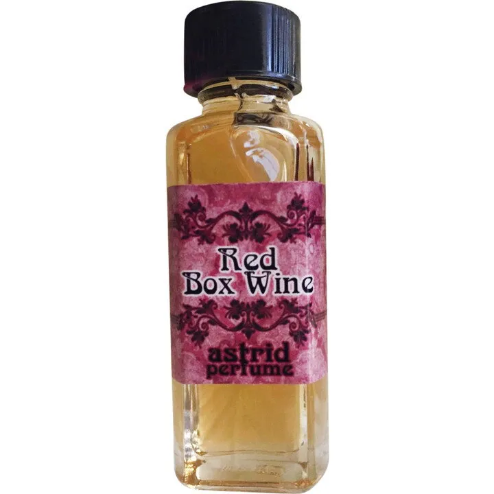 Astrid Perfume Red Box Wine parfüm şişesi