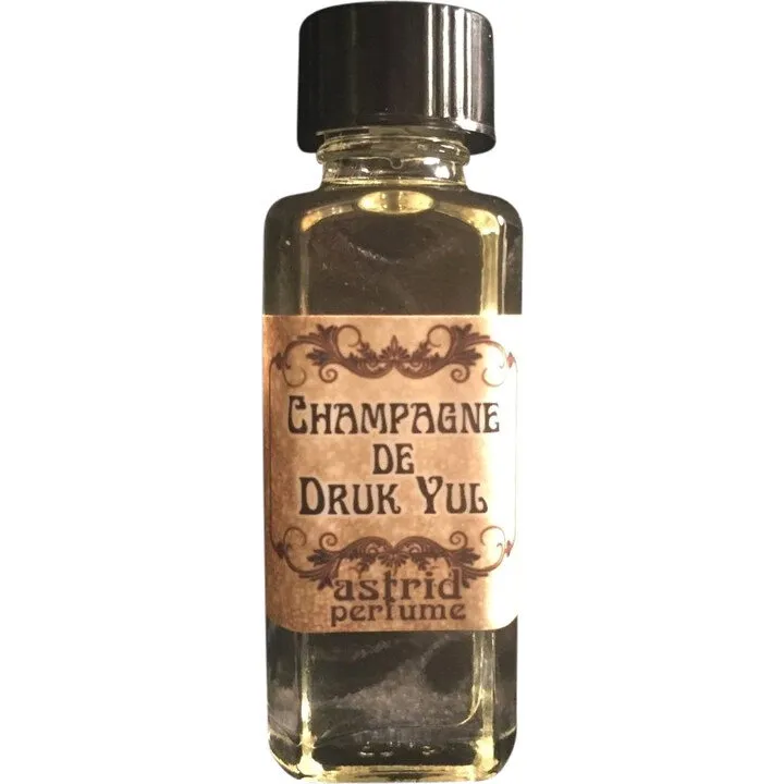 Astrid Perfume Champagne de Druk Yul parfüm şişesi