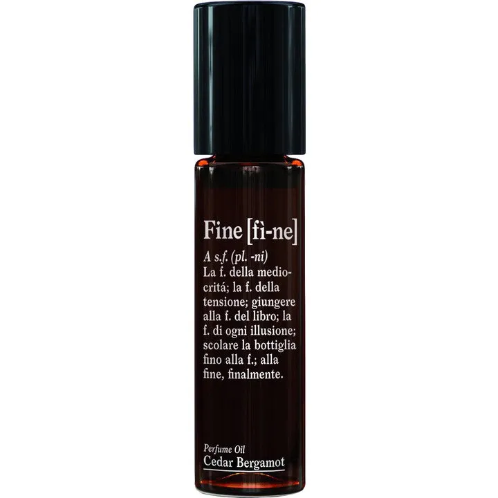 Fine [Fì-ne] Cedar Bergamot parfüm şişesi