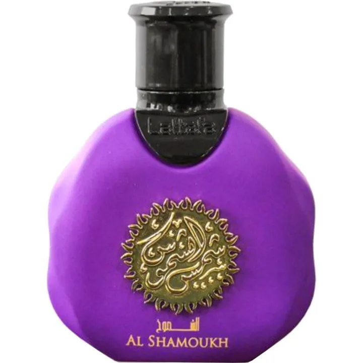 Lattafa Al Shamoukh perfume bottle