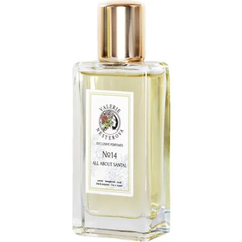Valerie Nesterova №14 All About Santal perfume bottle
