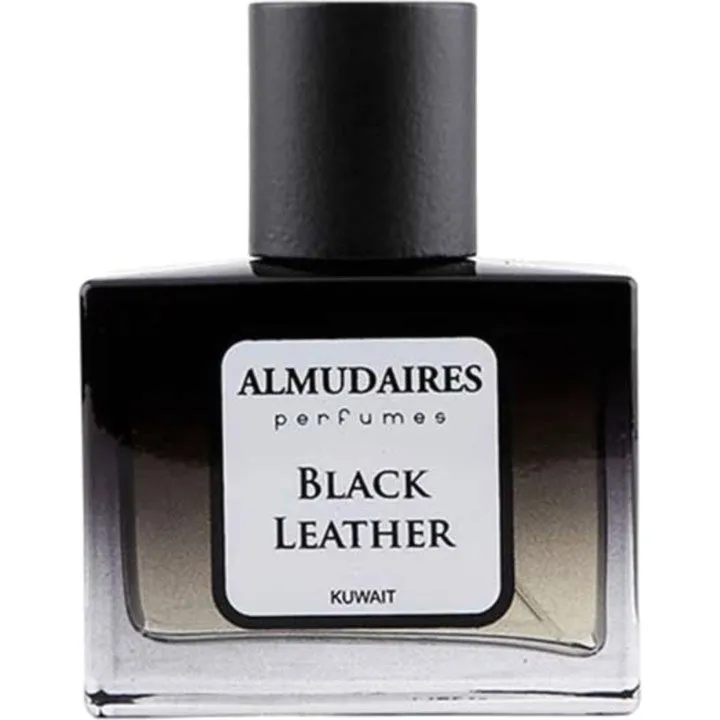 Almudaires Black Leather perfume bottle