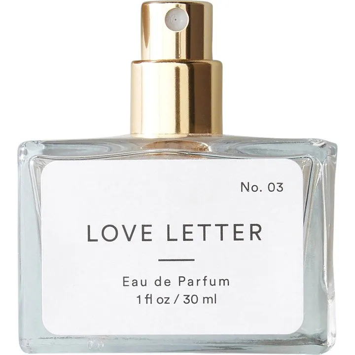 Anthropologie No. 03 - Love Letter perfume bottle