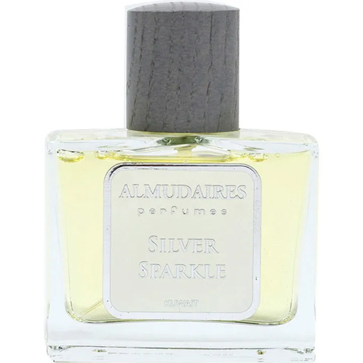 Almudaires Sliver Sparkle perfume bottle