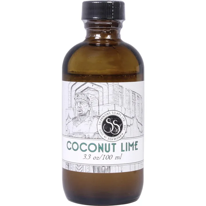 Shannons Soaps Coconut Lime perfume bottle