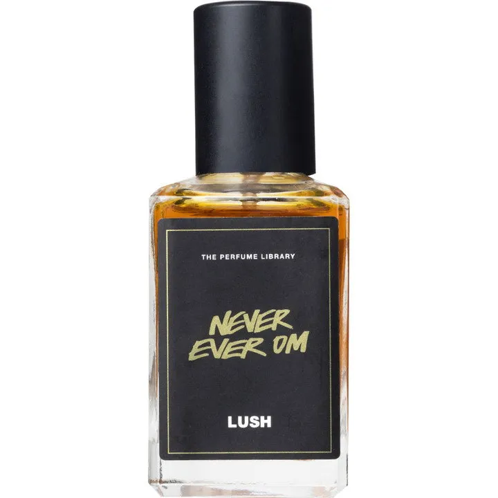 Lush Never Ever Om perfume bottle