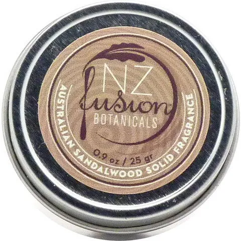NZ Fusion Botanicals Australian Sandalwood perfume bottle