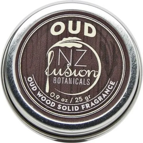 NZ Fusion Botanicals Oud Wood perfume bottle
