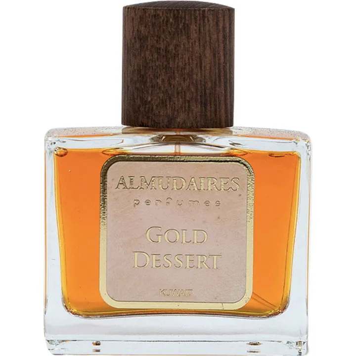 Almudaires Gold Dessert perfume bottle