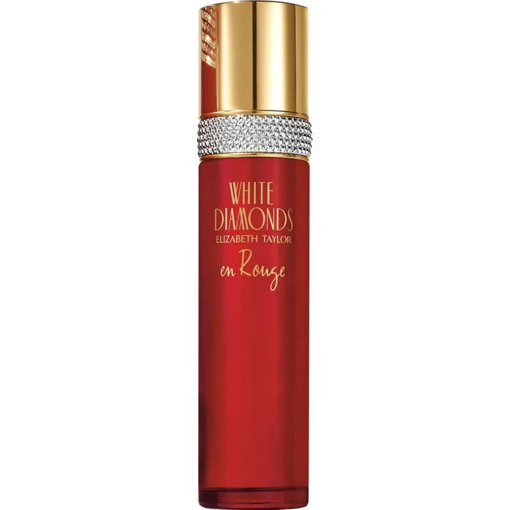 Elizabeth Taylor White Diamonds en Rouge parfüm şişesi