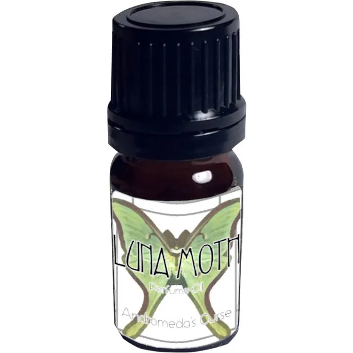 Andromeda's Curse Luna Moth perfume bottle