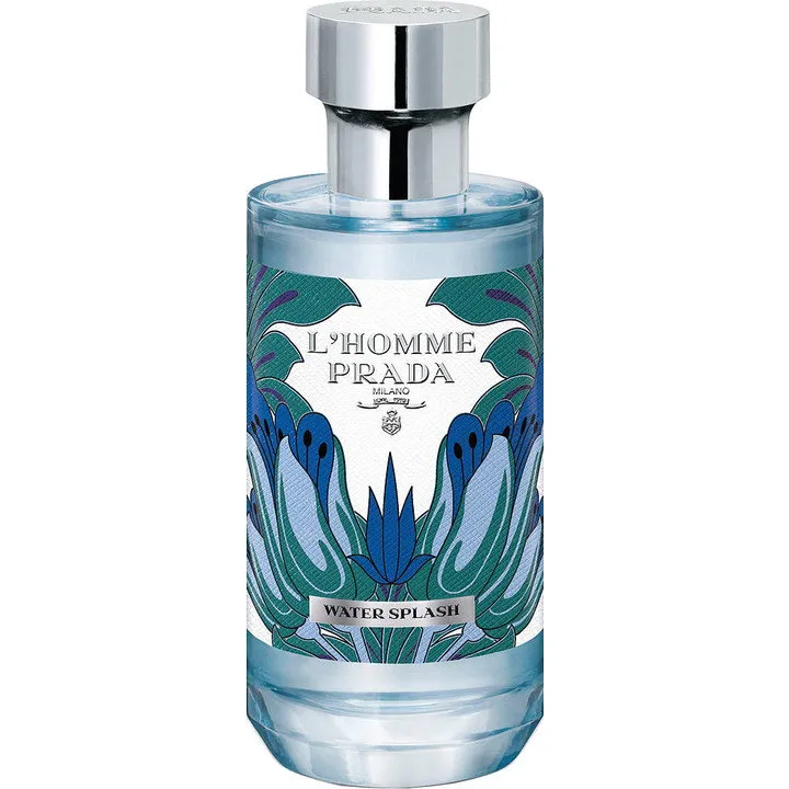Prada L'Homme Water Splash perfume bottle