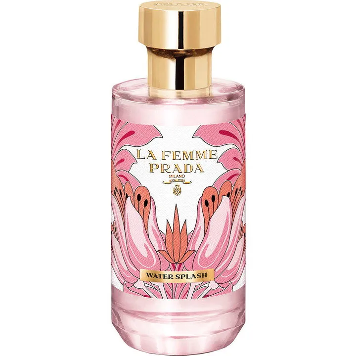 Prada La Femme Water Splash perfume bottle
