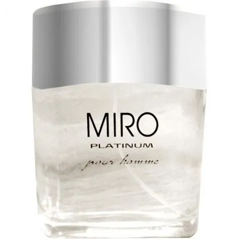 Miro Platinum pour Homme parfüm şişesi