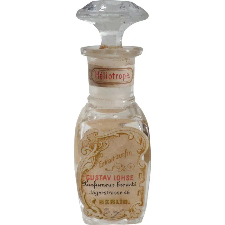 Gustav Lohse Héliotrope perfume bottle