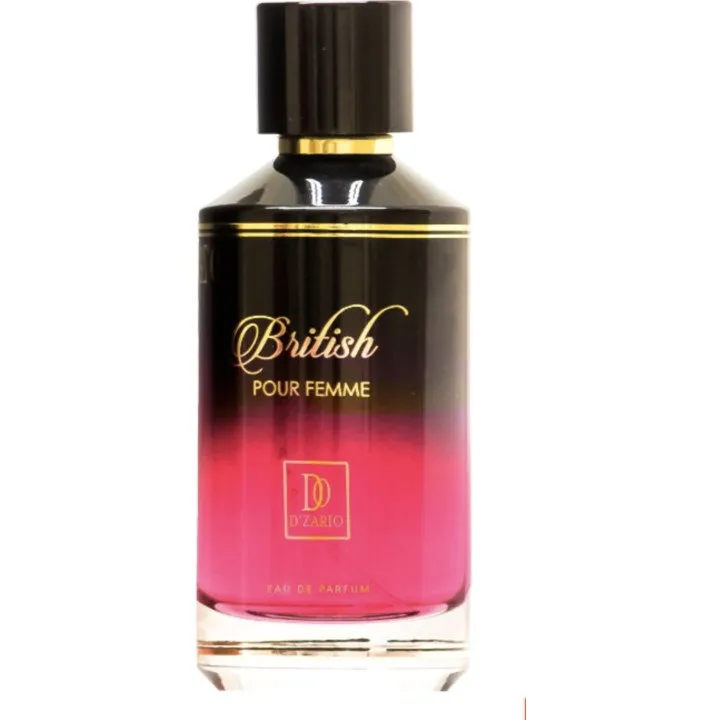 D'Zario British pour Femme perfume bottle
