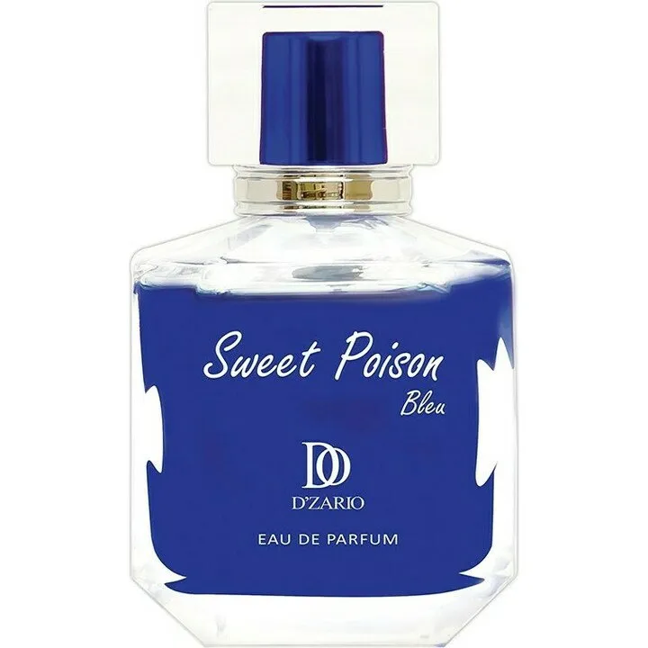 D'Zario Sweet Poison Bleu perfume bottle