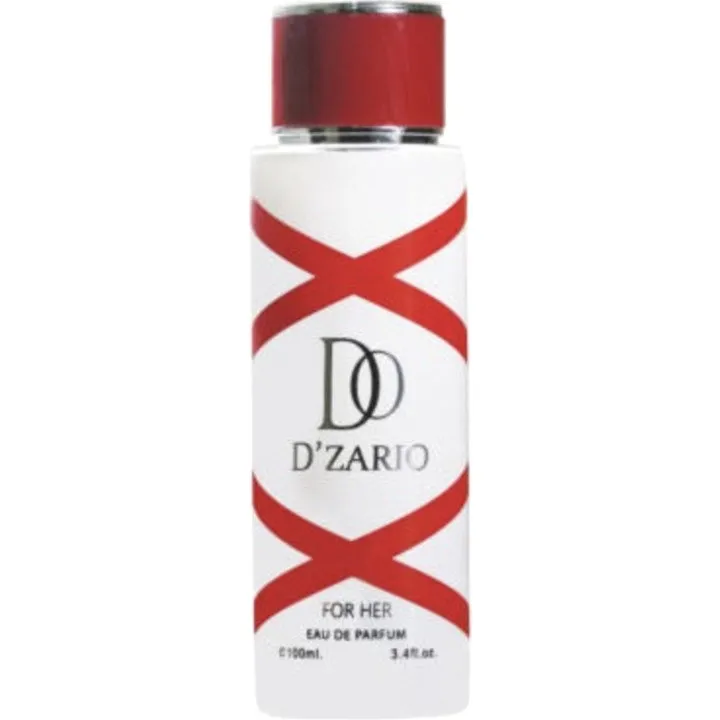 D'Zario for Her perfume bottle