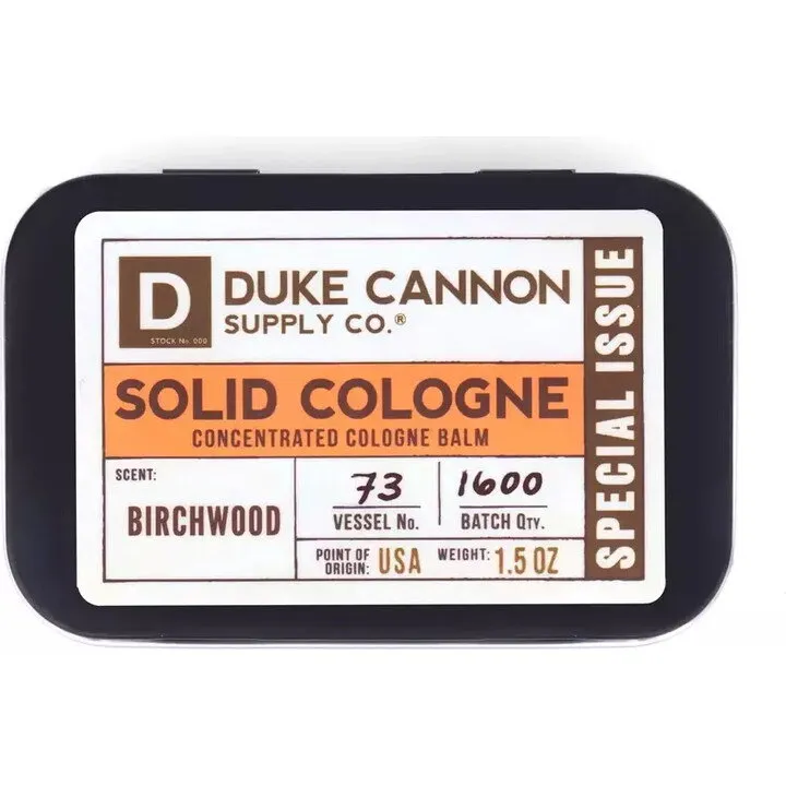 Duke Cannon Special Issue - Birchwood perfume bottle