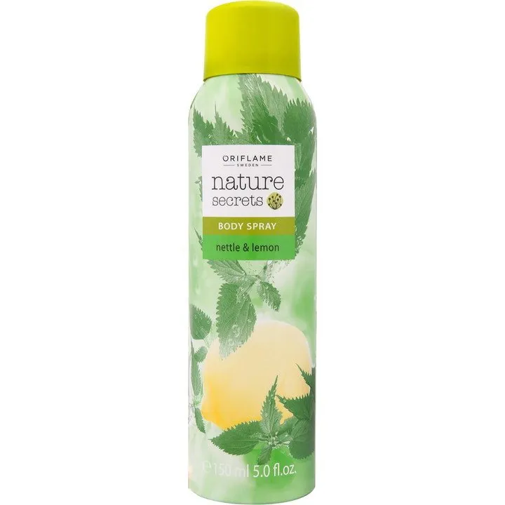 Oriflame Nature Secrets - Nettle & Lemon perfume bottle