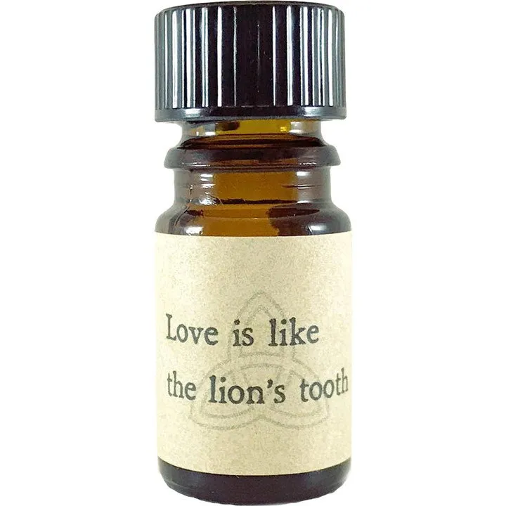 Arcana Wildcraft Love is like the lion's tooth perfume bottle