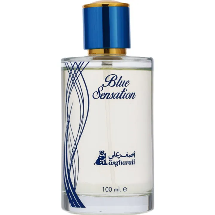 Asgharali Blue Sensation parfüm şişesi