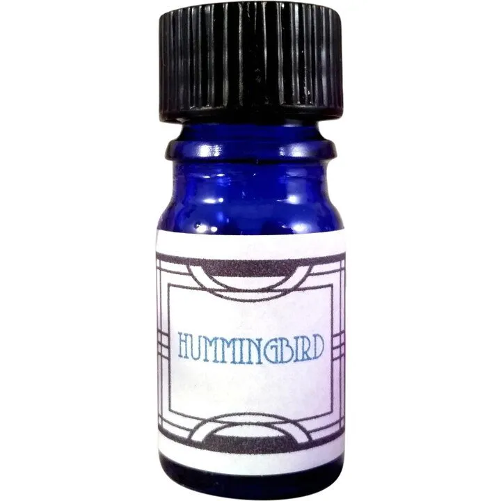 Nui Cobalt Designs Hummingbird perfume bottle