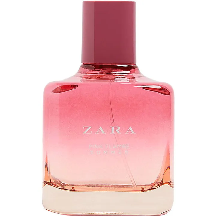 Zara Pink Flambé Summer perfume bottle