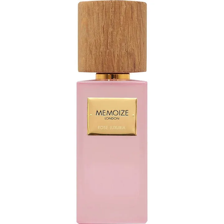 Memoize Rose Luxuria perfume bottle