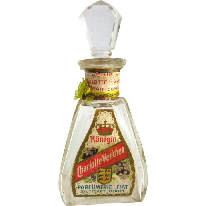 Parfümerie Fiat Königin Charlotte-Veilchen perfume bottle