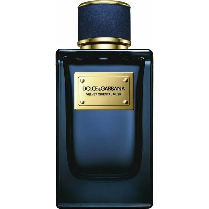 Dolce & Gabbana Velvet Blue Musk / Velvet Oriental Musk perfume bottle