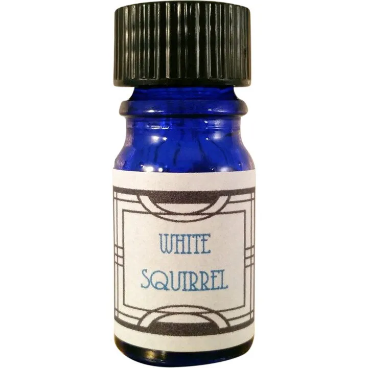 Nui Cobalt Designs White Squirrel perfume bottle