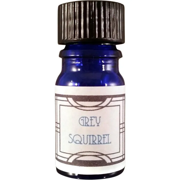 Nui Cobalt Designs Grey Squirrel perfume bottle