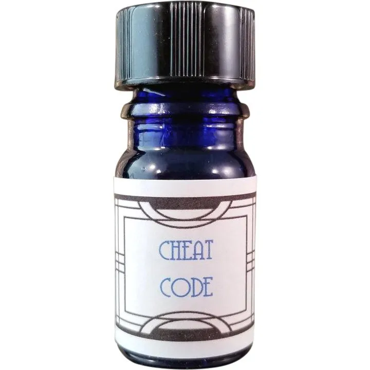 Nui Cobalt Designs Cheat Code perfume bottle