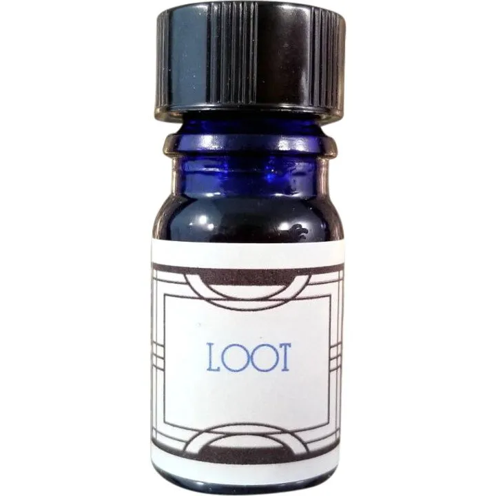 Nui Cobalt Designs Loot perfume bottle