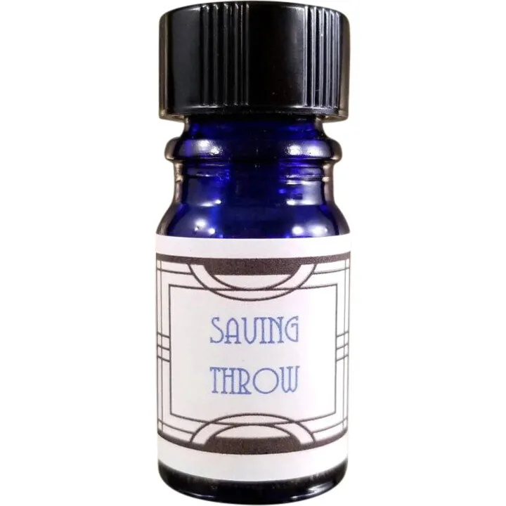 Nui Cobalt Designs Saving Throw perfume bottle