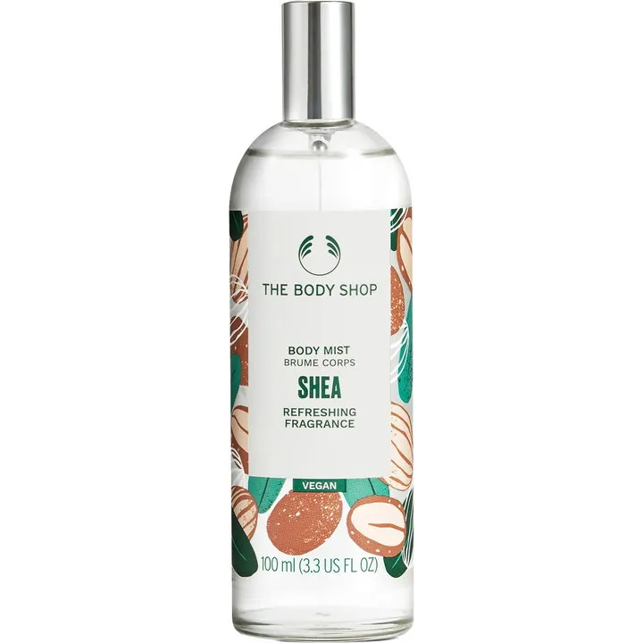 The Body Shop Shea (Body Mist) parfüm şişesi