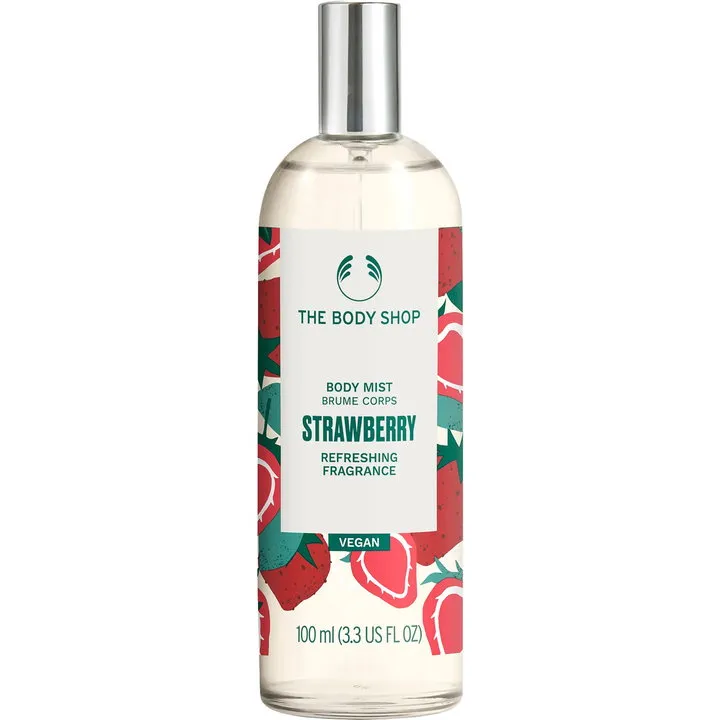 The Body Shop Strawberry (Body Mist) parfüm şişesi