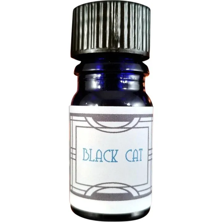 Nui Cobalt Designs Black Cat perfume bottle