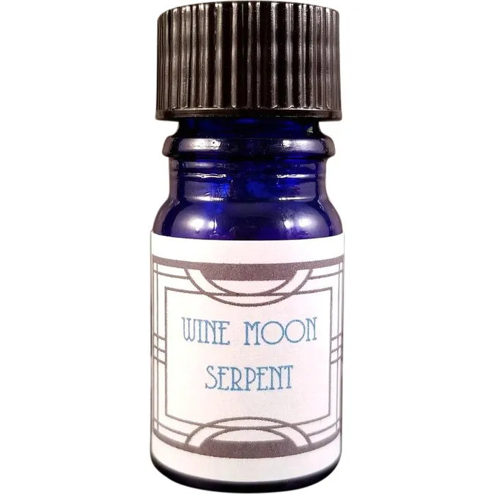 Nui Cobalt Designs Wine Moon Serpent perfume bottle