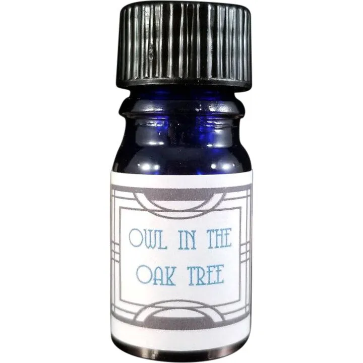 Nui Cobalt Designs Owl in the Oak Tree perfume bottle