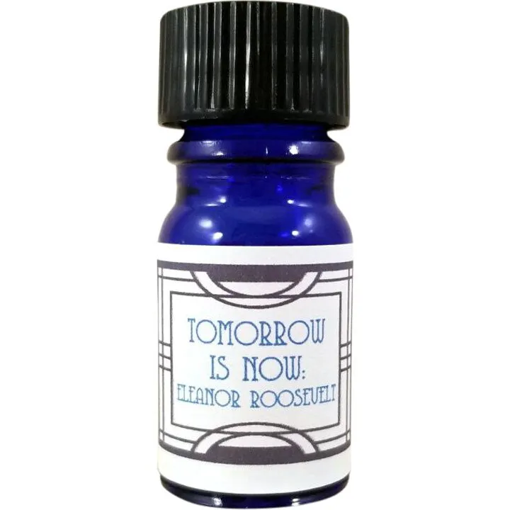 Nui Cobalt Designs Tomorrow is Now / Tomorrow is Now: Eleanor Roosevelt perfume bottle