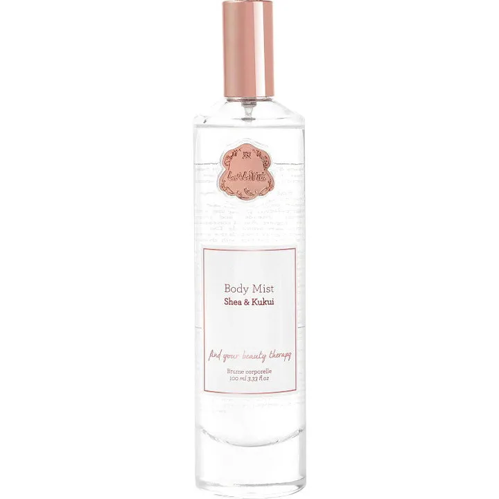 Laline Shea & Kukui perfume bottle