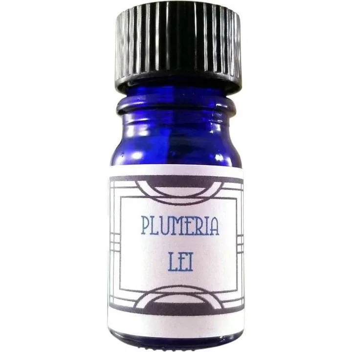 Nui Cobalt Designs Plumeria Lei perfume bottle