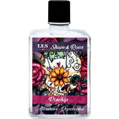 Tcheon Fung Sing Shave & Roses - Rosehip perfume bottle
