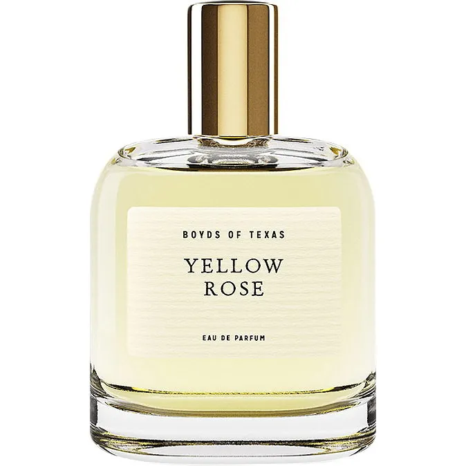 Boyd's Yellow Rose perfume bottle